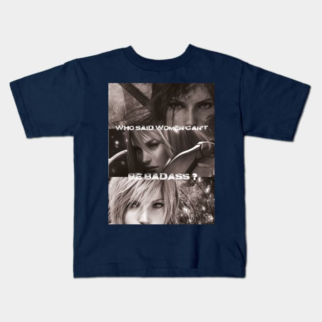 Badass women Kids T-Shirt by NA2